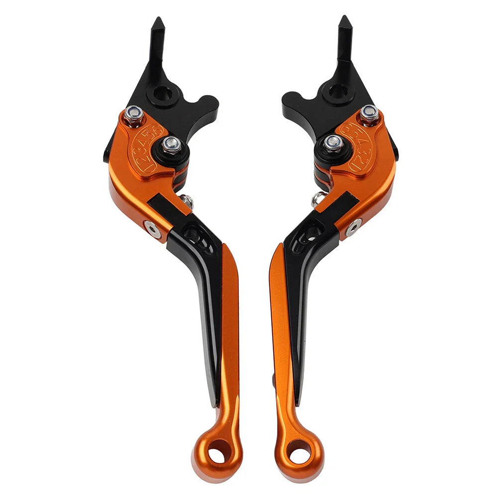 CNC Orange Extendable Brake Clutch Levers for BMW R1200GS R1250GS (2013-2020)