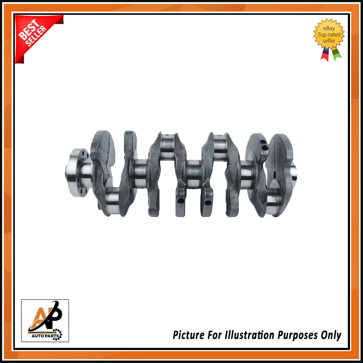 Crankshaft for Volkswagen Scirocco Beetle 2.0 TSI Petrol (2010–2020)