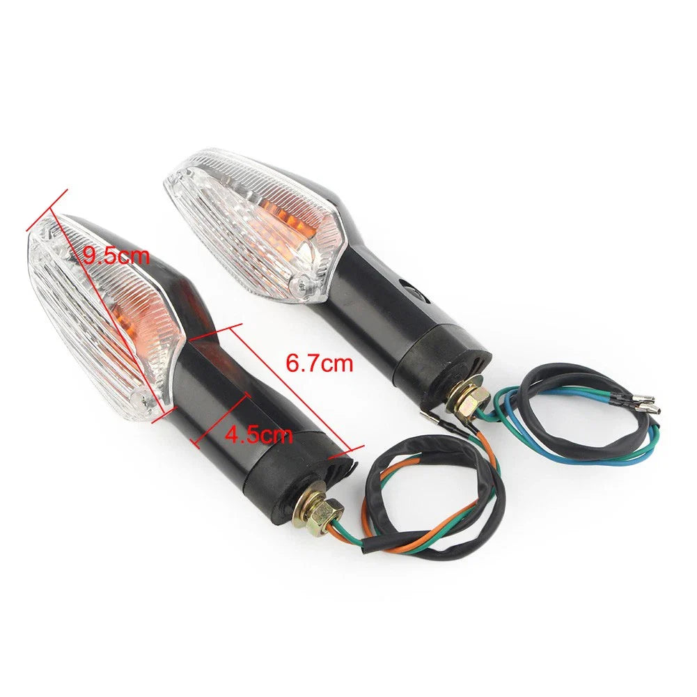 Clear Front & Rear Turn Signal Lights for Honda CBF125 (2009-2016)