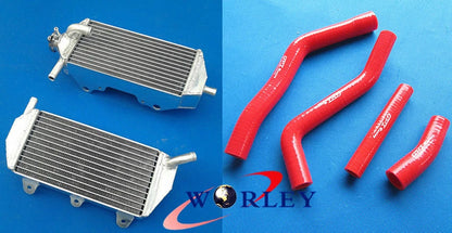 Aluminum Radiator & Black Hose for Yamaha YZF450 YZ450F (2010-2013)