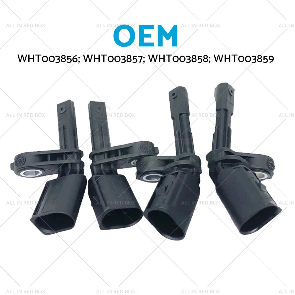 4PCS Front Rear ABS Wheel Speed Sensors for VW Golf Jetta Passat Tiguan