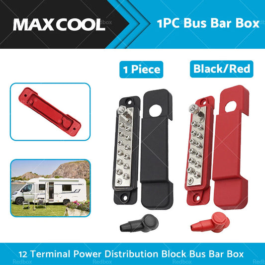 12 Way Bus Bar Power Distribution Terminal Block for Auto Marine
