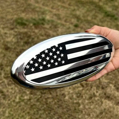 1 Pcs Oval-Front Grille Emblem for Ford F-150 F-350 23x9 cm