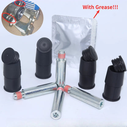 Rear Brake Caliper Slider Pin Kit w Grease for Mercedes E Class W211 (2002-2009)