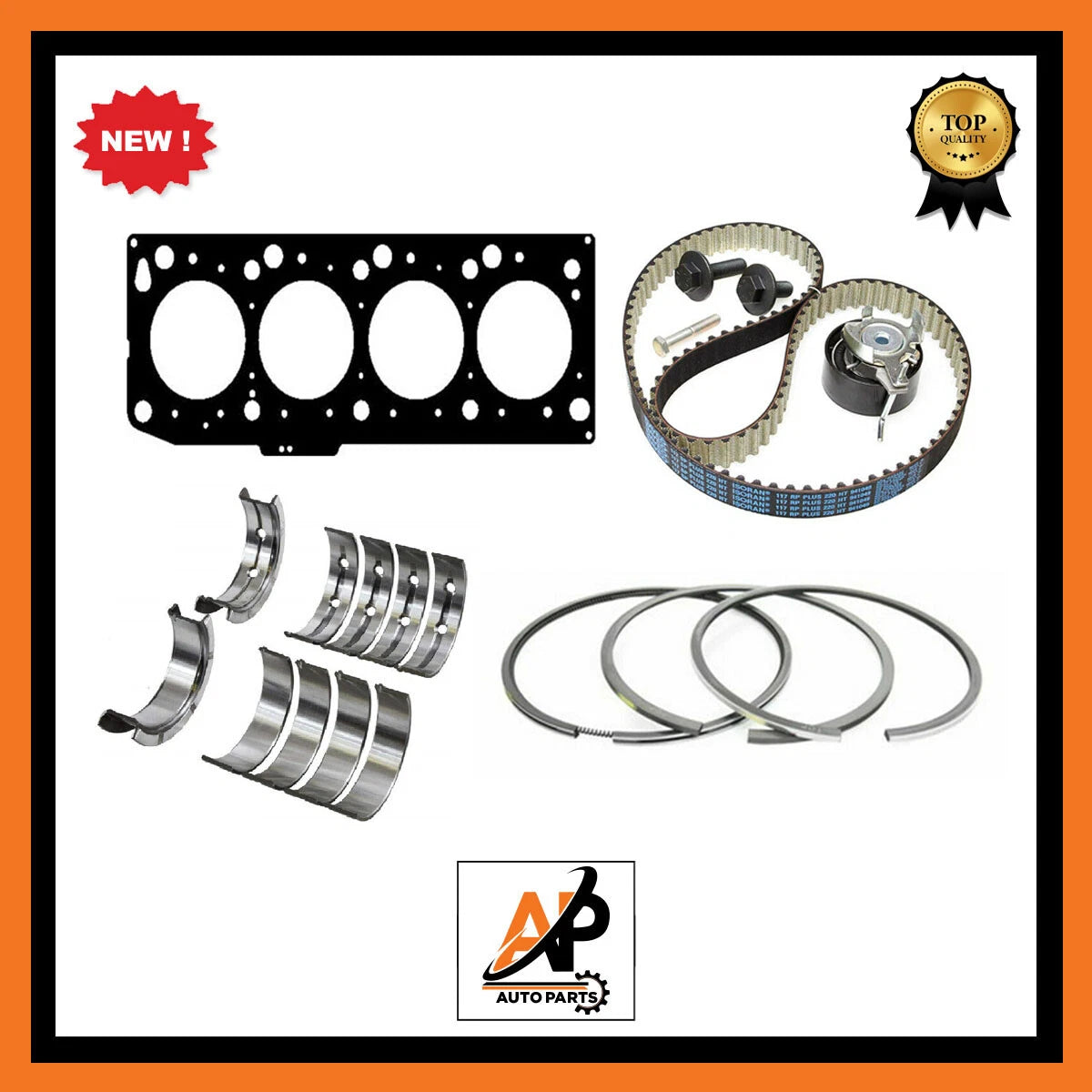 Head Gasket Replacement and Engine Rebuild Kit for Ford 1.8 TDCi TDDi  (2000–2014)