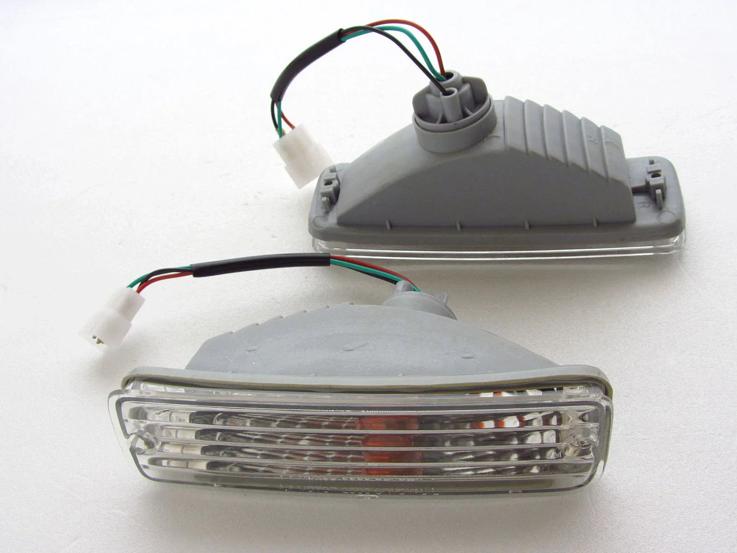 Crystal Bumper Bar Indicator Light Turn Signal for 88-97 Toyota Hilux LN85 LN100