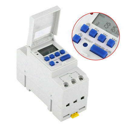 Digital LCD Power Programmable Timer Switch Relay for AC 220V