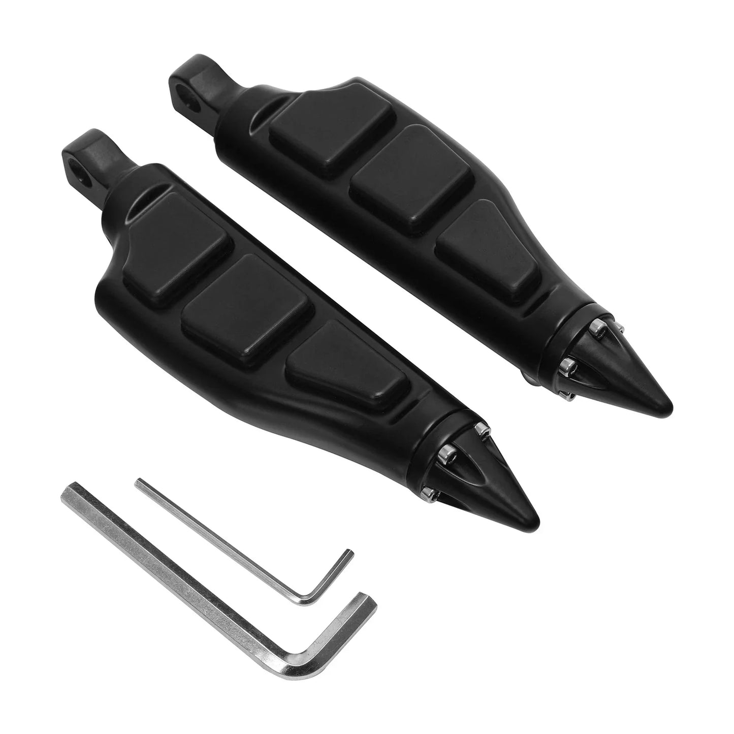 Foot Pegs 1.25'' Highway Bar Mount for Harley Touring Dyna Softail