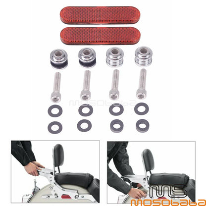 Detachable Sissy Bar Docking Hardware for Harley Fat Bob (2018-2023)