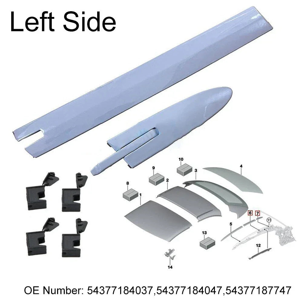 Roof Top Hinge Cover and Clips Kit for BMW 4 Series Convertible (2013–2020)