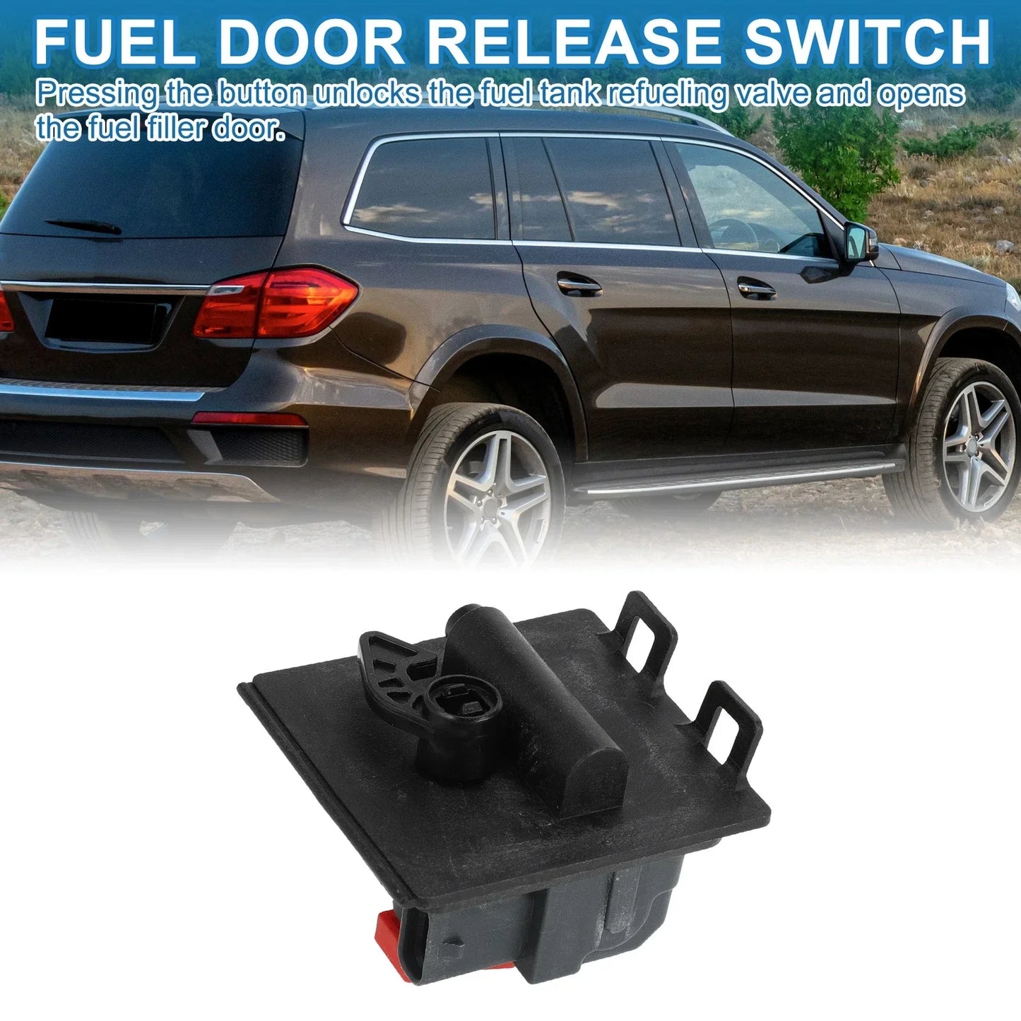 Fuel Door Release Switch for Mercedes-Benz A200 (2013-2018) Black