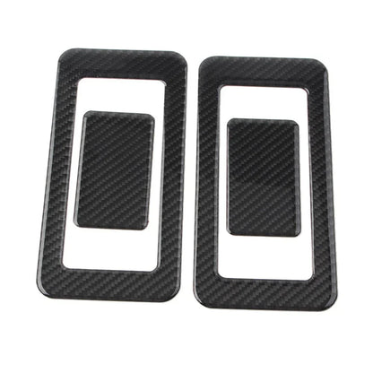 4 x Interior Rear Seat Switch Cover Trim for Jeep Wrangler JK (2011-2017)
