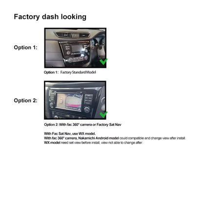 10" Wireless Carplay Android Auto Head Unit for Nissan X-Trail Qashqai (2014-2022)
