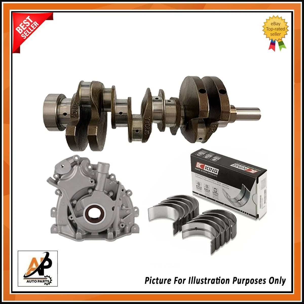 Forged Crankshaft for Land Rover Jaguar 3.0 306DT (2000–2005)