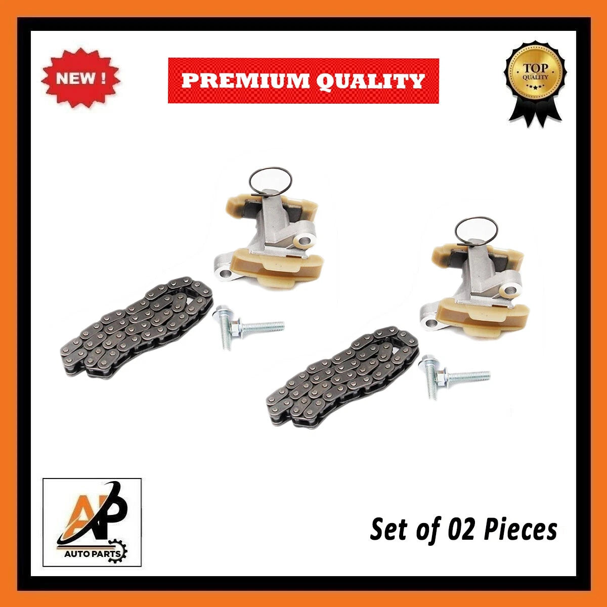 2 Pcs Timing Chain Kit Replacement for Jaguar F-PACE Diesel AWD (2016–2024)