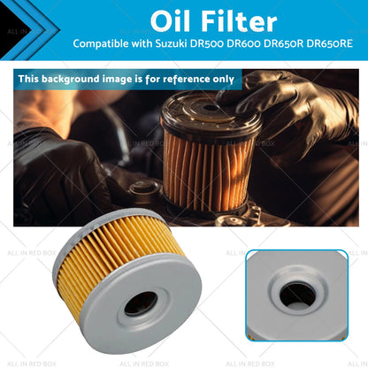 3 x Oil Filter for Suzuki DR650 DR600 DR500 (1990-2023)