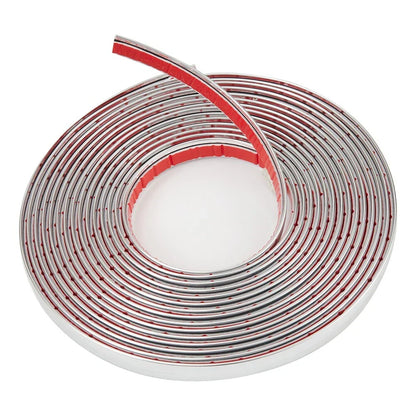 Moulding Trim / 12mm x 16ft / Chrome Bumper Strips for Car