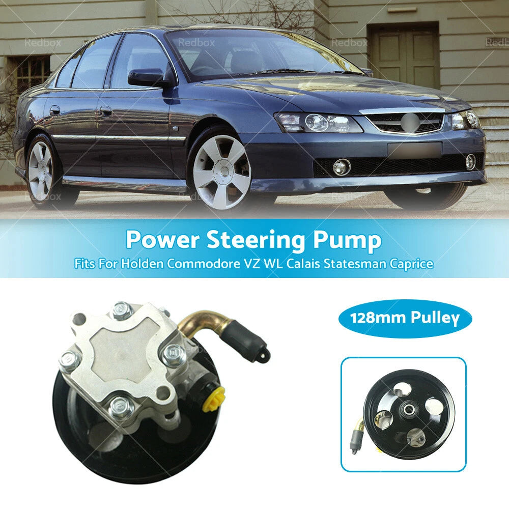 Power Steering Pump 128mm Pulley for Holden Commodore Calais Caprice (2004-2006)