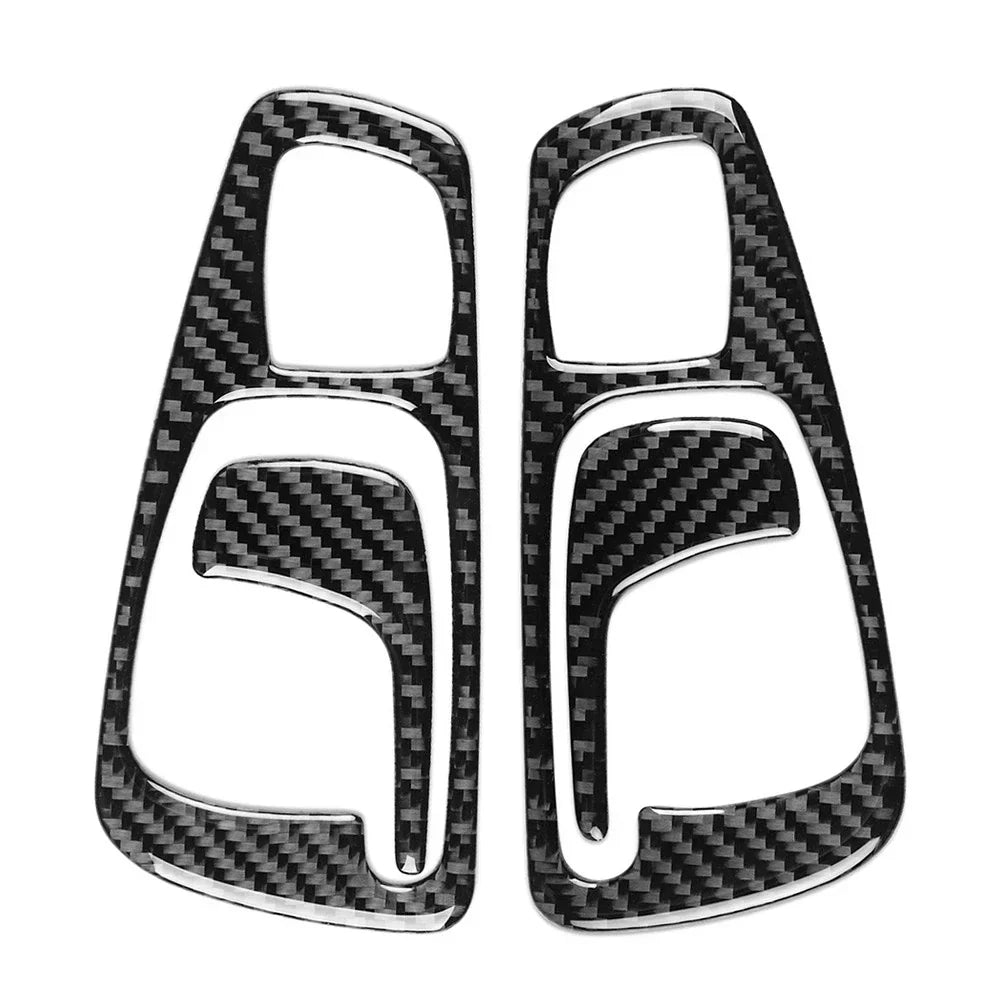Carbon Fiber Black Interior Door Handle Cover Trim for Honda S2000 (2004-2009)