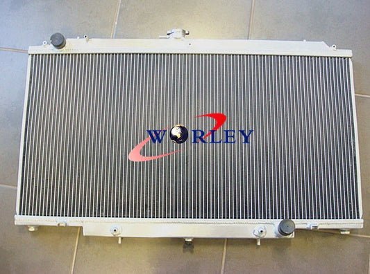 Aluminum Radiator + Red Hose for Nissan Patrol Y61 1997-2023