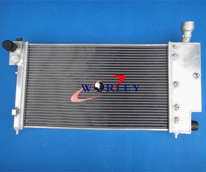 50mm Aluminum Radiator + Fan for Peugeot 106 GTI & Rallye, Citroen Saxo (91-01)