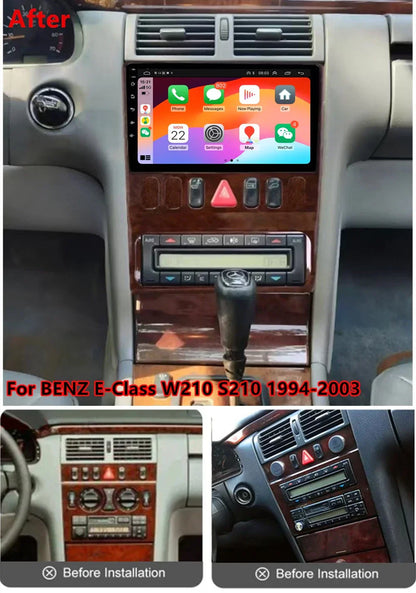 9'' GPS Navigation Head Unit for Mercedes Benz E-Class W210 (1994-2003)