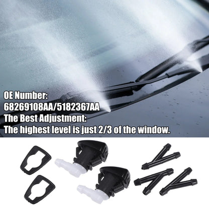 Car Windshield Washer Nozzle Set for Dodge Durango (2011-2023)