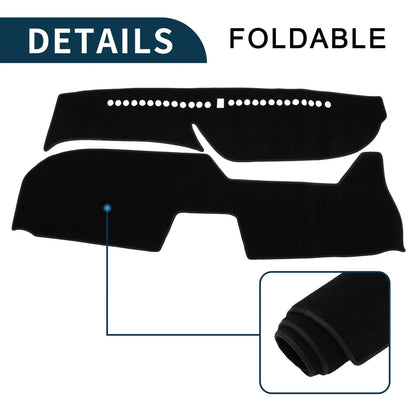 Dashboard Cover Mat for Honda FREED GB5/6/7/8 (2016-2024) Sun Protector Black