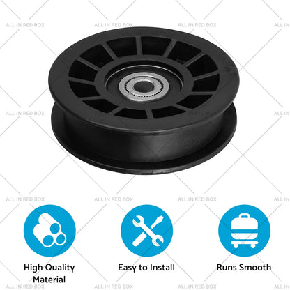 Flat Idler Pulley for Husqvarna Mowers YTH2242TF YTH2242TDRF