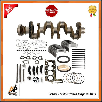 Engine Rebuild Kit for BMW N47 2.0L Diesel N47D20 (2007–2016)