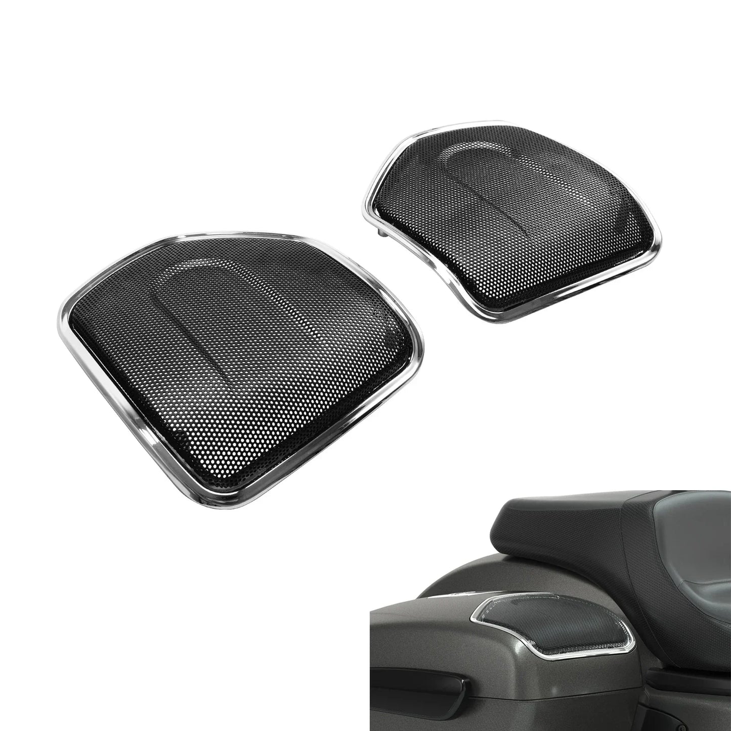 Saddlebag Lid Speaker Grills for Indian Chieftain 2019-2023