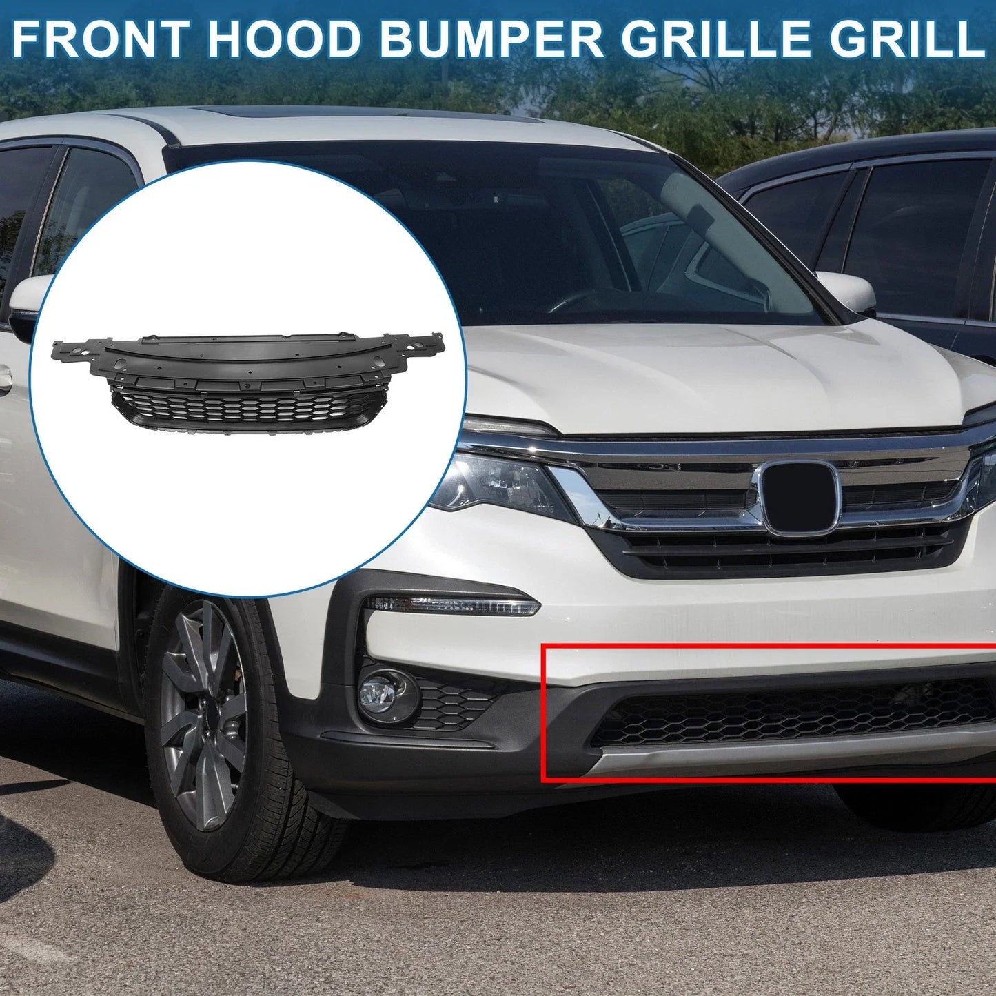 Front Bumper Grille for Honda Accord (2013-2015)