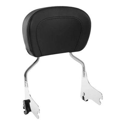 Chrome Backrest Pad Sissy Bar for Harley Road King Glide (1997-2008)