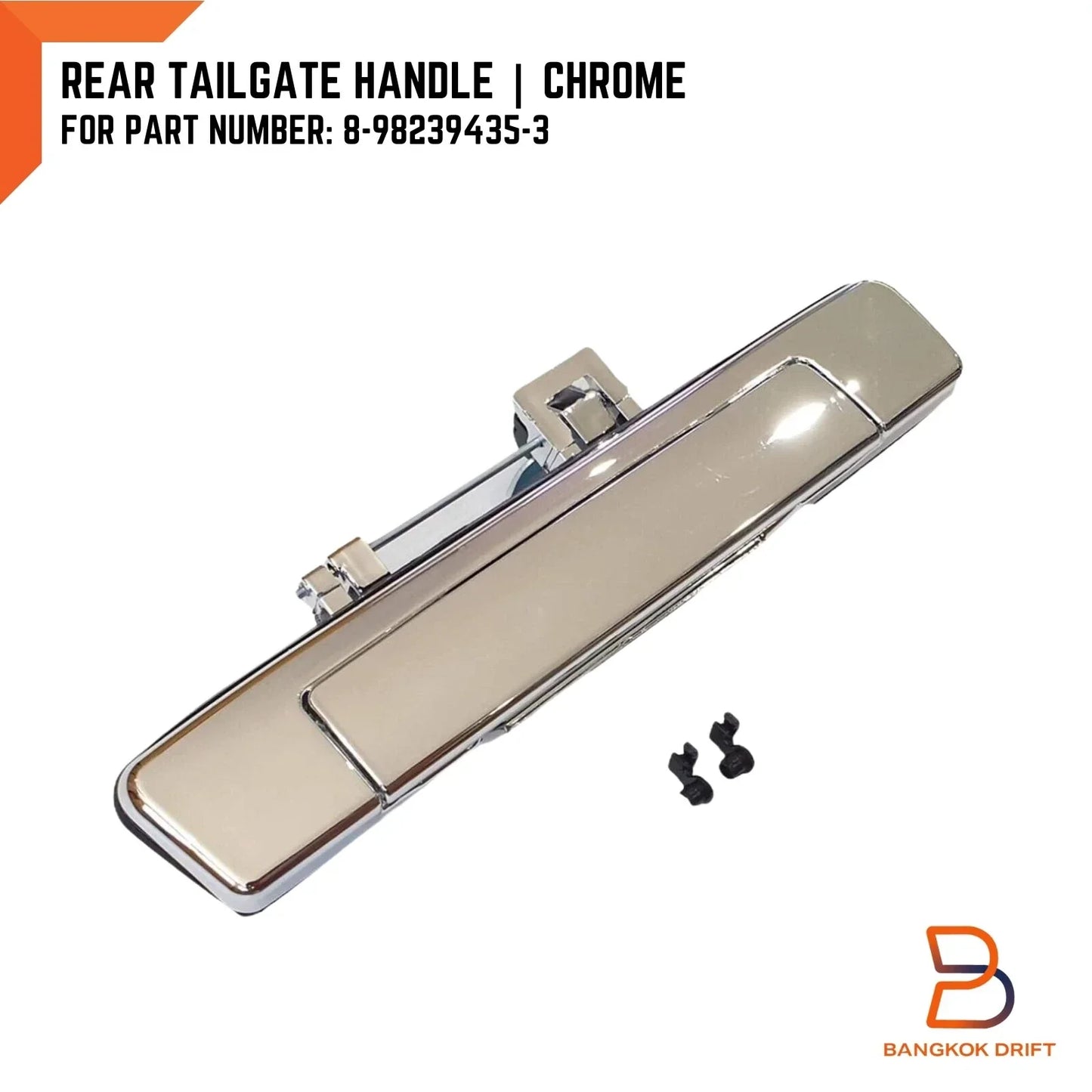 Chrome Rear Tailgate Handle for Isuzu D-Max UTE (2016-2019)