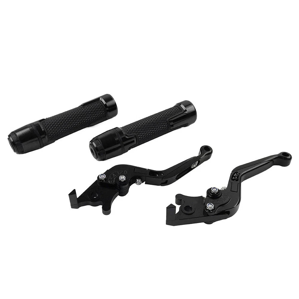 Black Extendable Brake Clutch Levers for Honda CBR125R CBR150R (2004-2023)