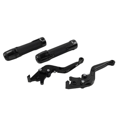 Black Extendable Brake Clutch Levers for Honda CBR125R CBR150R (2004-2023)
