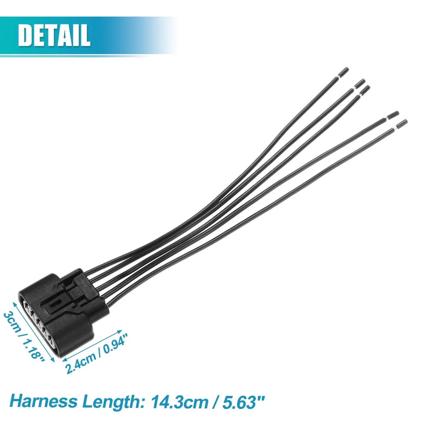 Mass Air Flow Connector Pigtail Harness for Honda Accord (2003-2007)