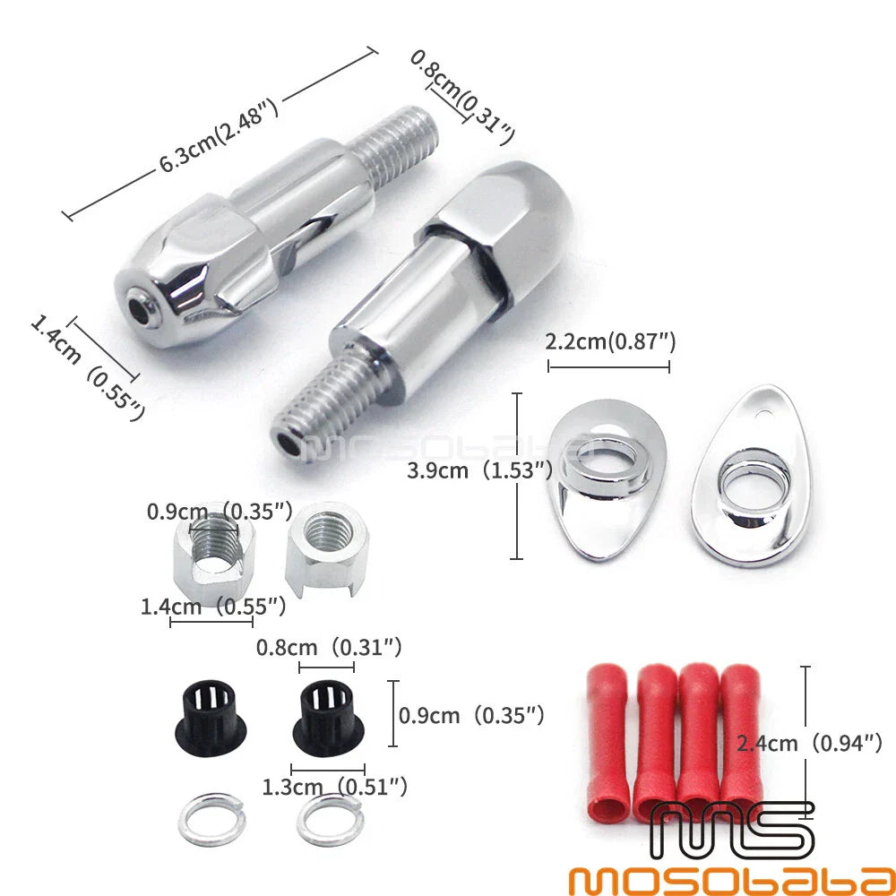Detachable Sissy Bar Docking Hardware for Harley Dyna FXD (2006-2017)