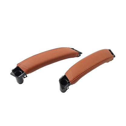 Door Leather Pull Handle Left Right for Land Rover Discovery (2015-2019) Pair