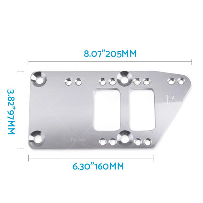 LS Engine Conversion Motor Mounts Adapter Plates for Chevy SBC