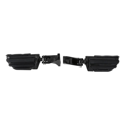 Black Rear Passenger Footpeg Pegs for Harley Road Glide (1993-2025)