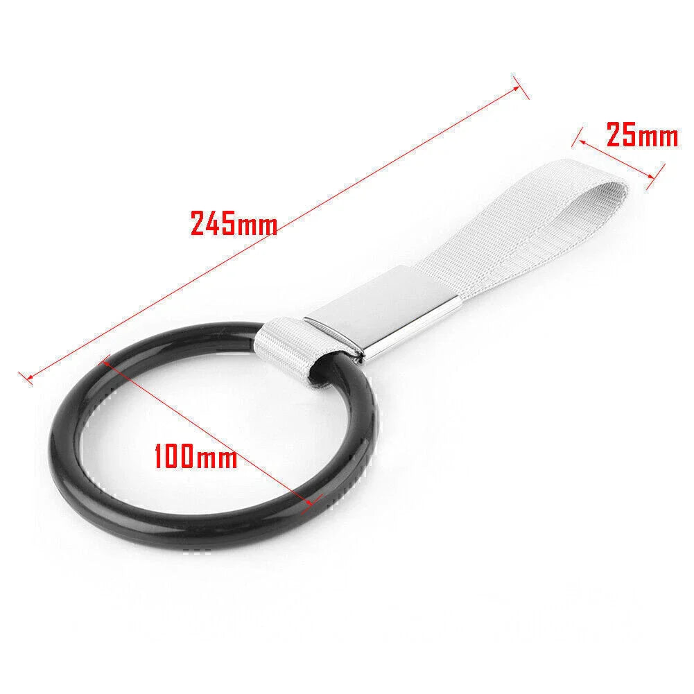 Round Tsurikawa Ring Handle Strap Charm for Subway Train Bus