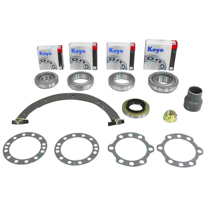 Rear Diff Bearing & Seal Kit + Oil for Landcruiser HDJ78 HDJ79 HDJ80 1990~2001