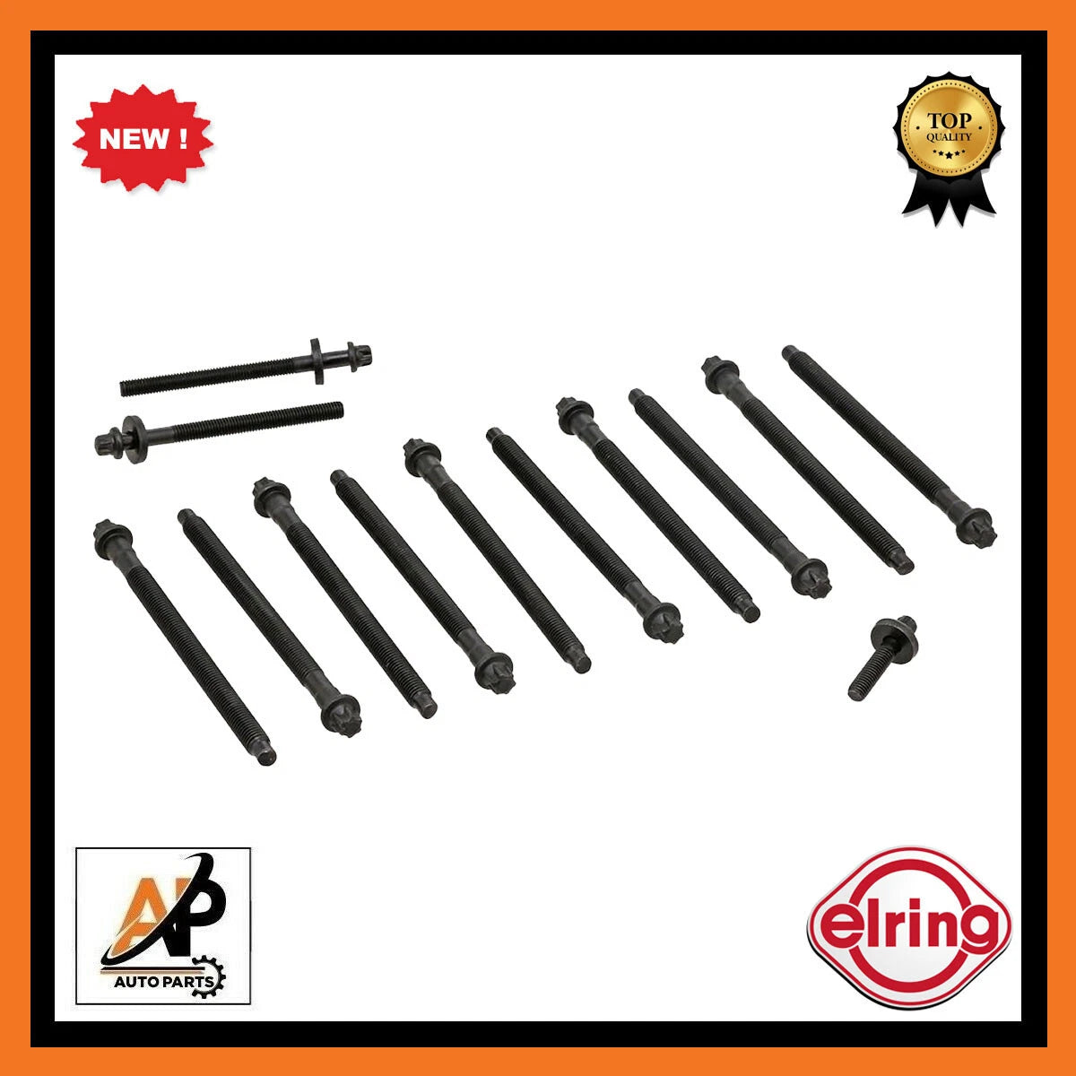 Cylinder Head Bolt Set for BMW Mini Peugeot DS () (2000–2007)
