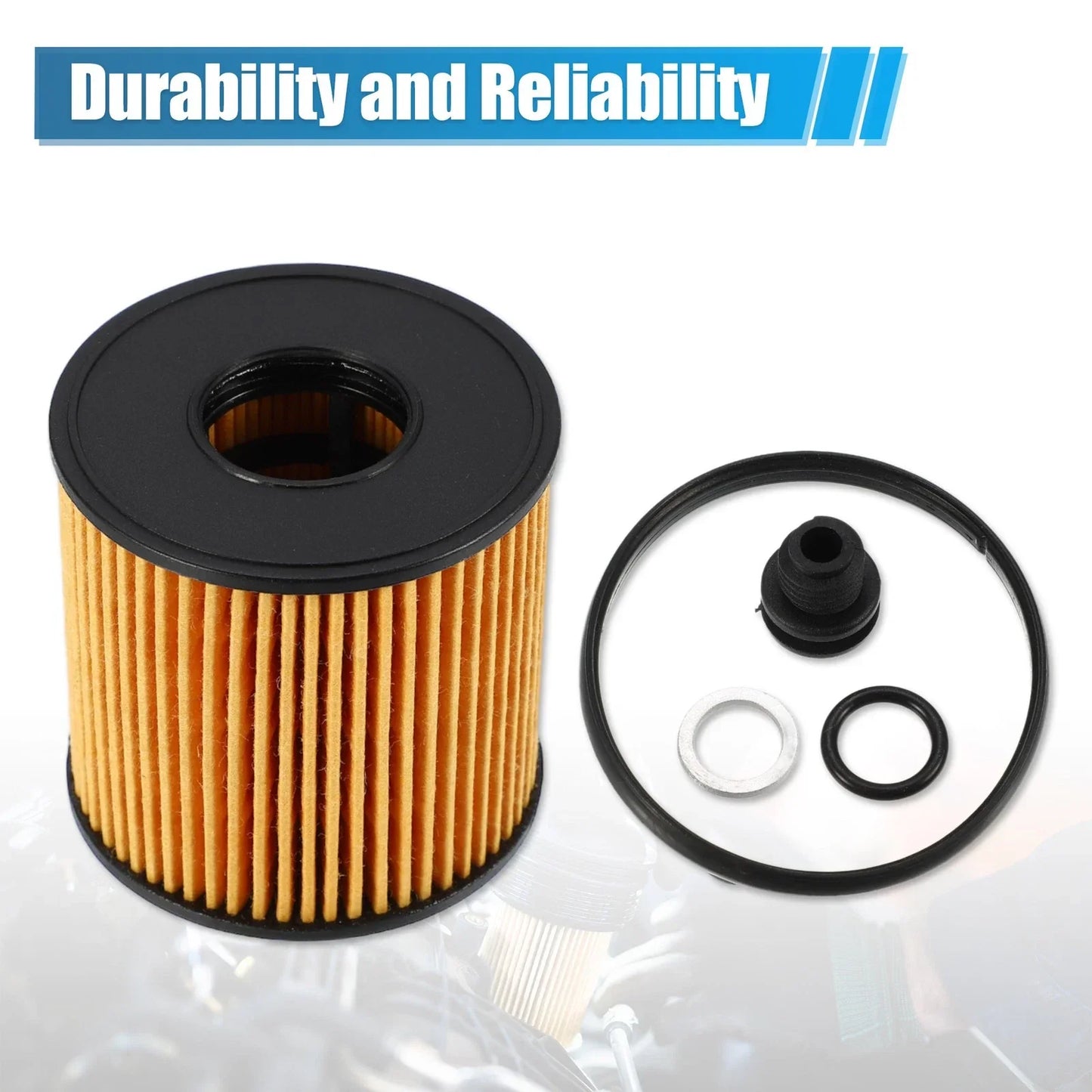 Engine Oil Filter for Hyundai Elantra 2.0L (2021-2022) - 1 Set