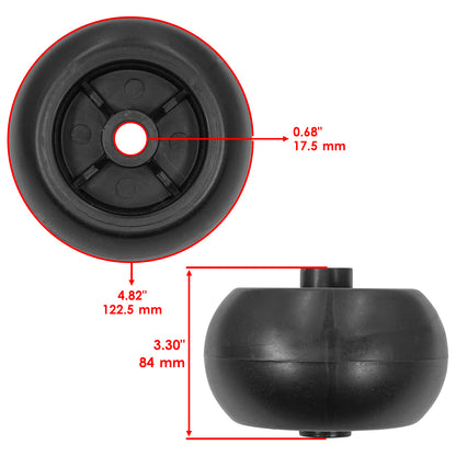 Deck Roller Wheels Replacement for Dixie Chopper Magnum 2244 2250 (2000–2000)