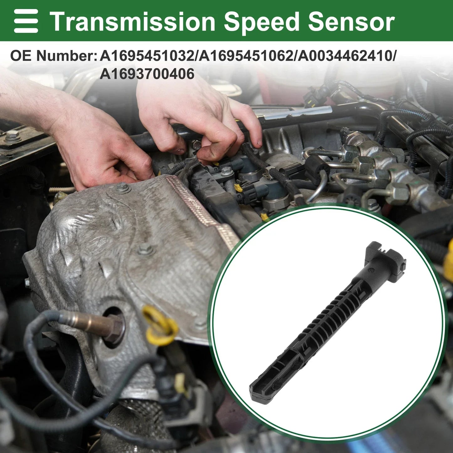 Transmission Speed Sensor for Mercedes-Benz W245 B170 B180 (2005-2012)
