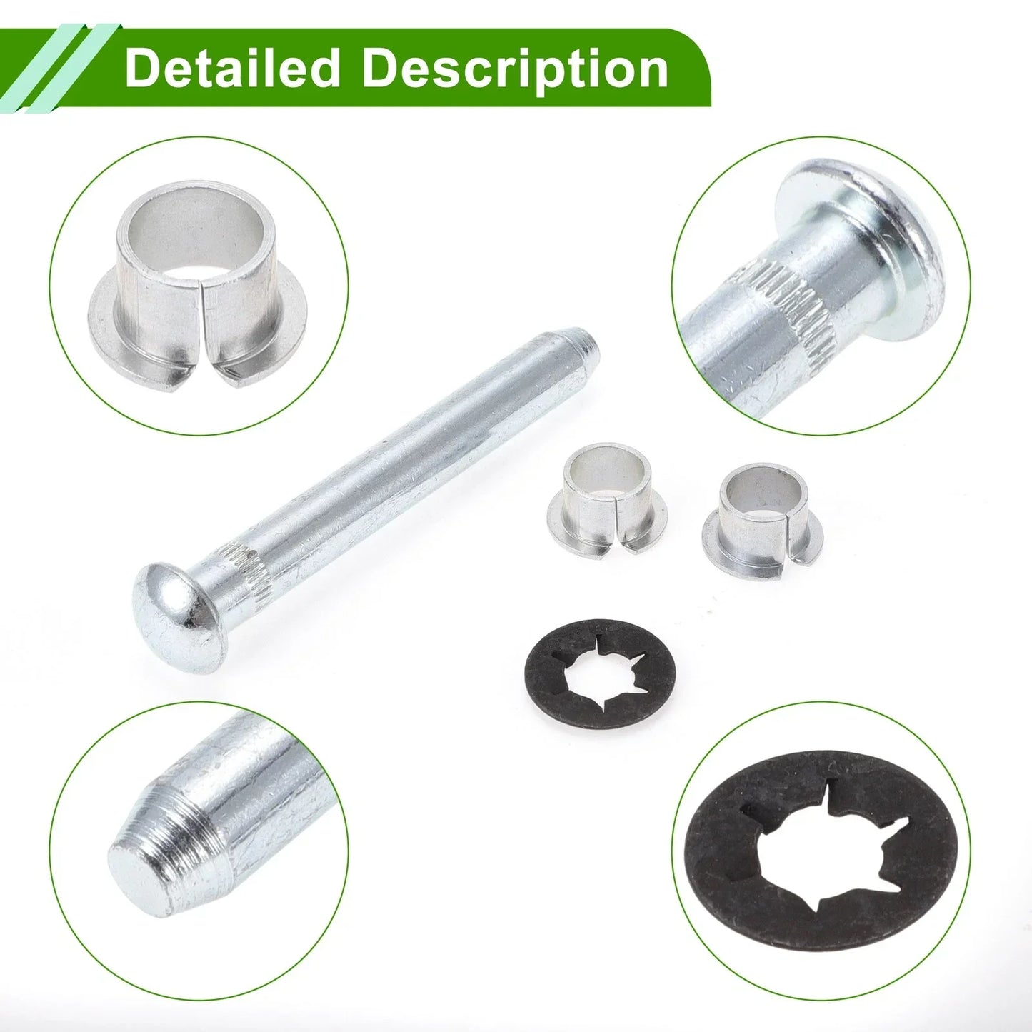 Door Hinge Pin & Bushing Kit for Chevrolet Express & GMC (2003-2023)