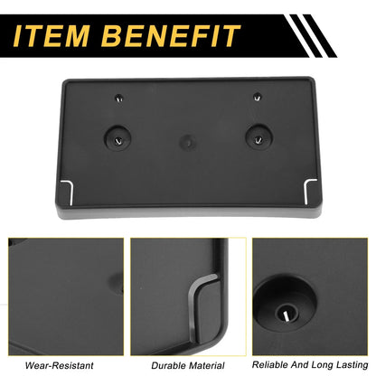Front Bumper License Plate Bracket Holder for Dodge Ram 1500 (2018-2023)