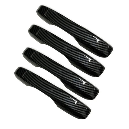 Carbon Fiber Outer Door Handle Cover Trim for Honda Civic, Accord, CR-V, HR-V (2022-2023)